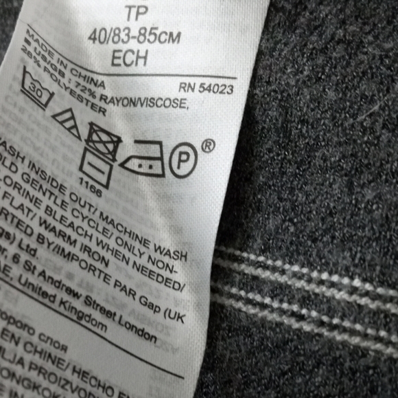 Banana Republic Pinstriped Pleated Sweater Dress- Size: XS but will fit Small - Picture 4 of 6